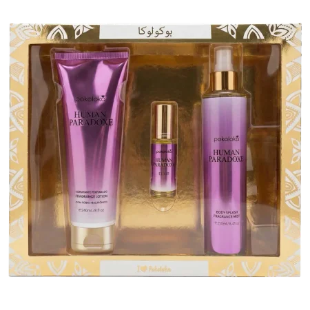 Pokoloka - Kit Luxury Elixir Human Paradoxe com 3 itens