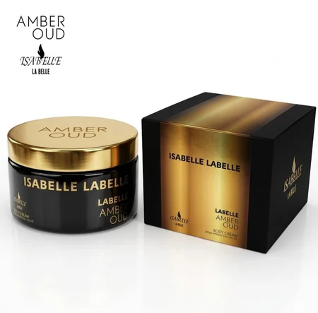 Isabelle La Belle - Body Cream Amber Oud 200ml Masculino