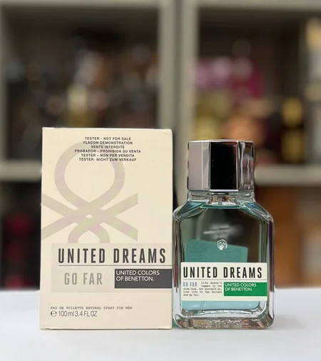 TESTER United Dreams Go Far For Man Original EDT 100ml - Benetton
