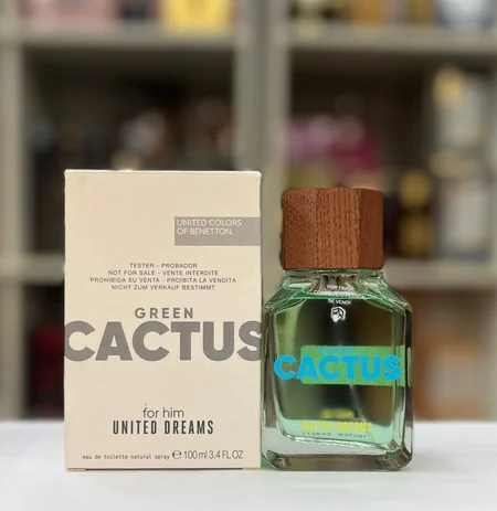 TESTER United Dreams Green Cactus For Man Original EDT 100ml - Benetton
