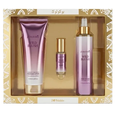 Pokoloka - Kit Luxury Elixir Wild Blush com 3 itens