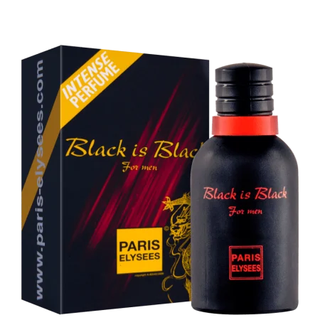 Paris Elysees - Black is Black EDT 100ml Masculino