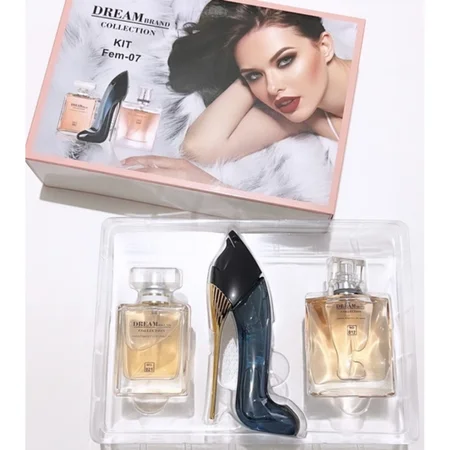 Brand Collection - Kit Feminino 07 - Coco Mademoiselle, Good Girl e La Vie Est Belle