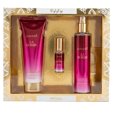Pokoloka - Kit Luxury Elixir La Bombe com 3 itens