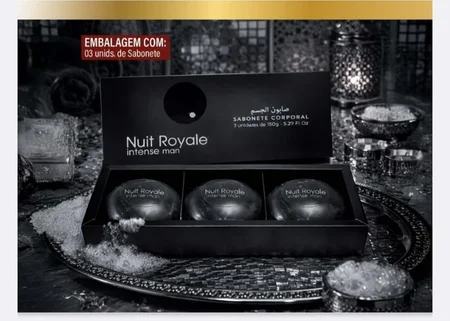 Afeer of Arabian - Kit Sabonete Nuit Royale com 3 unidades de 150g