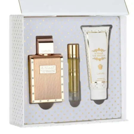 Lattafa - Kit The Kingdom EDP Original Masculino