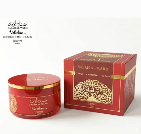 Isabelle La Belle - Body Cream Sabah Al Ward Valenntine 200ml Feminino