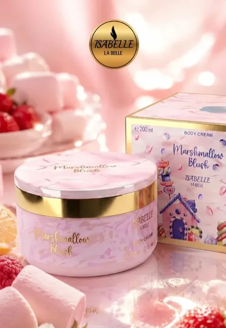 Isabelle La Belle - Body Cream Marshmallow Blush 200ml