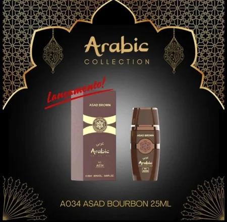 Arabic Collection - A034 Asad Bourbon 25ml Masculino