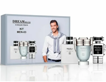 Brand Collection - Kit Masculino 03 - Allure Sport, Invictus e Phantom