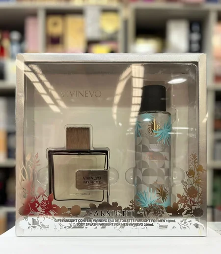 Vivinevo - Kit Farsight For Men Perfume EDT + Body Splash