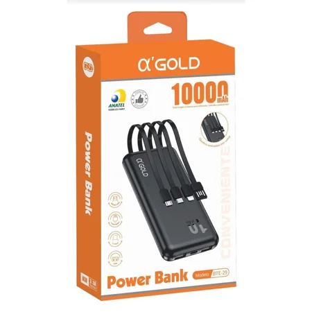Power Bank 10000mAh AGOLD BTE-29