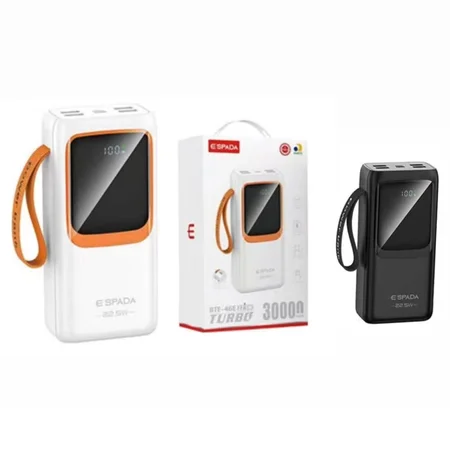 Bateria portátil turbo 30000mAh ESPADA BTE-46E