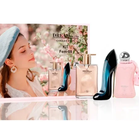 Brand Collection - Kit Feminino 09 - Idôle, Good Girl e Delina