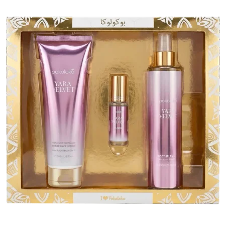 Pokoloka - Kit Luxury Elixir Yara Velvet com 3 itens