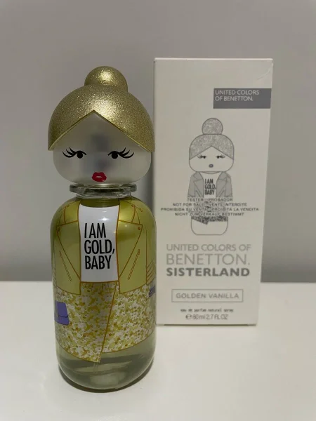 Benetton - TESTER Sisterland Golden Vanilla EDT 80ml Original