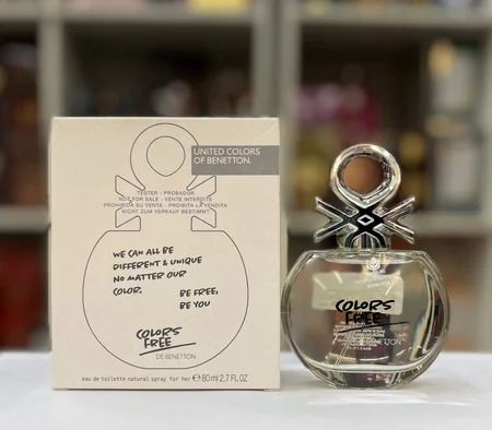 TESTER Colors Free For Woman Original EDT 80ml - Benetton