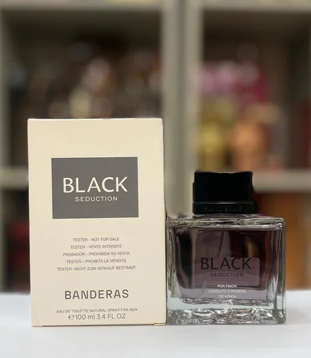 TESTER Black Seduction For Man Original EDT 100ml - Antonio Banderas