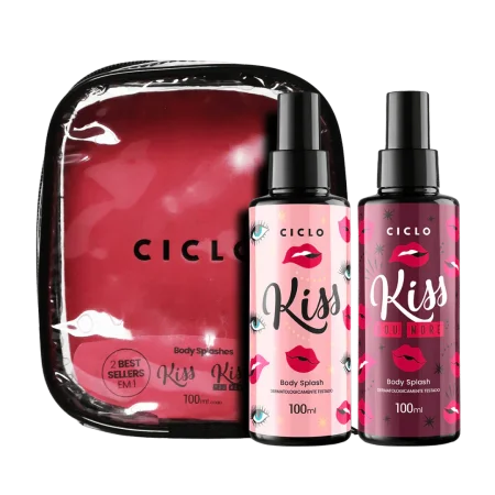 Ciclo - Estojo Body Splash Kiss You + Kiss You More 100ml cada