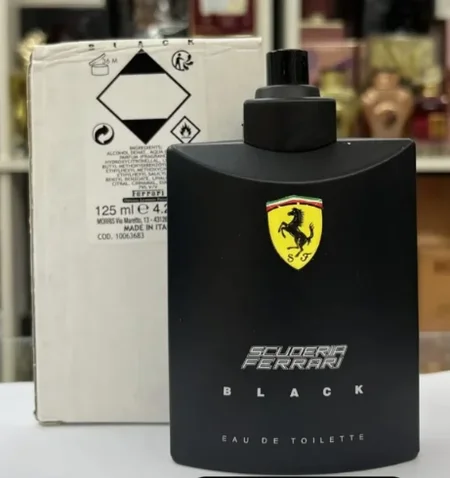 TESTER Scuderia Ferrari Black EDT 125ml - Original