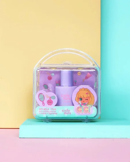 Ciclo - Maleta Cici Bela Deo Colônia Infantil 25ml Feminino (+7 anos)