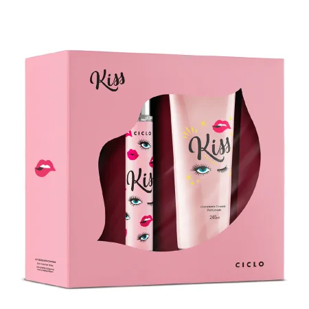 Ciclo - Kit Kiss Deo Colônia 30ml + Loção Hidratante 240ml