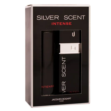 Jacques Bogart - Kit Silver Scent Intense Perfume + Body Spray Masculino Original