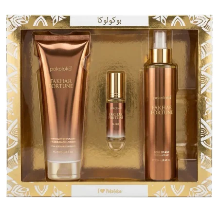 Pokoloka - Kit Luxury Elixir Fakhar Fortune com 3 itens