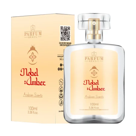 NOBEL AMBER EDP Feminino - 100ml Parfum Brasil Arabian Scents
