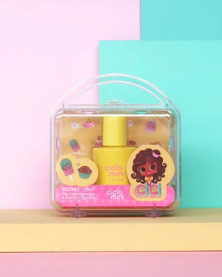 Ciclo - Maleta Cici Mel Deo Colônia Infantil 25ml Feminino (+7 anos)