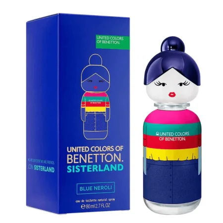Benetton - TESTER Sisterland Blue Neroli EDT 80ml Original