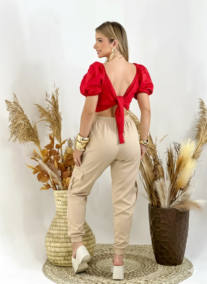 Calça ref 706 nude — vista 2