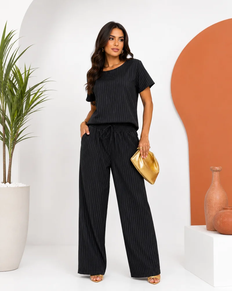Conjunto ref 401 preto — vista 3