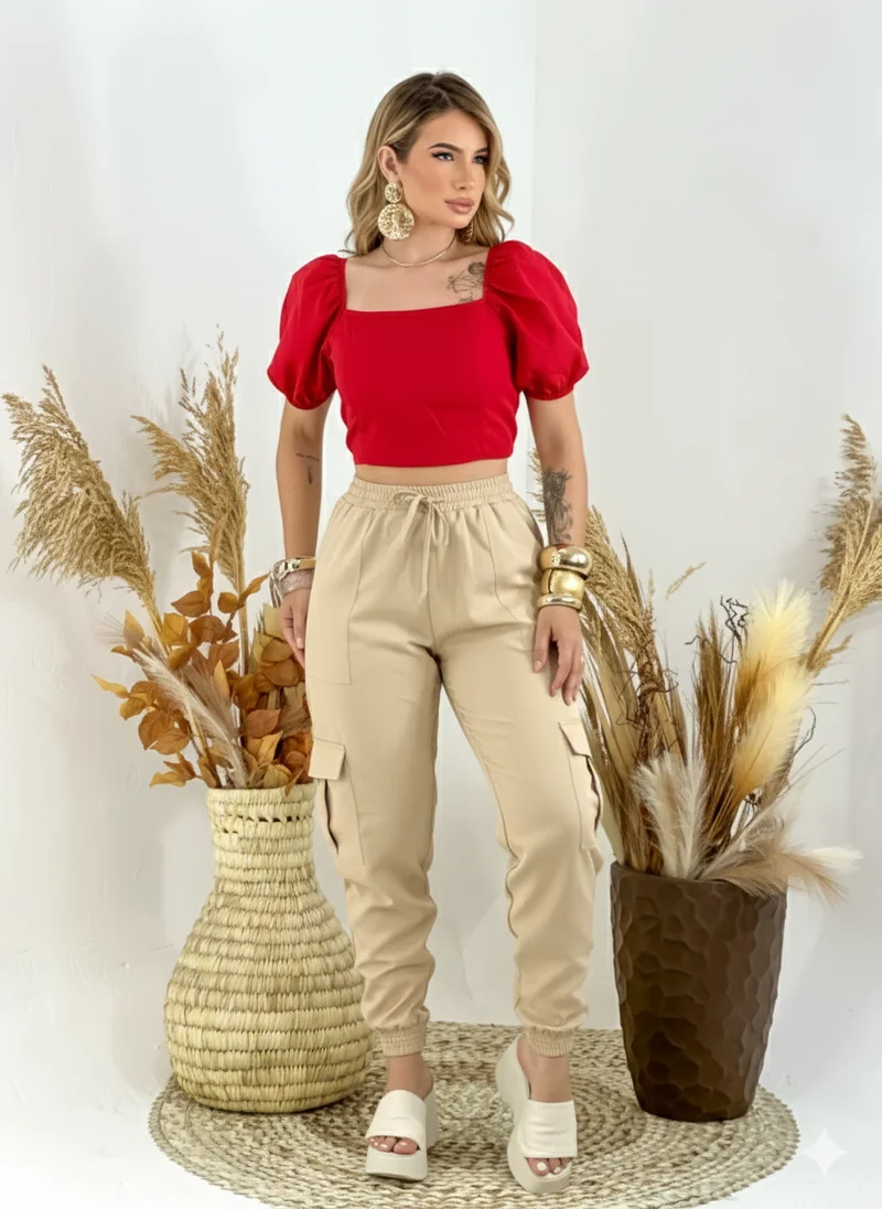 Calça ref 706 nude — vista 6