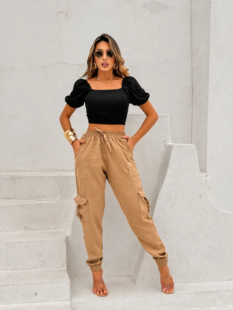 Calça ref 706 bege