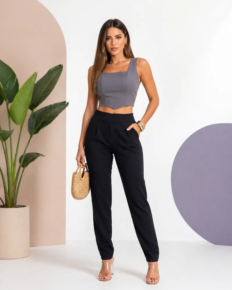 Calça social ref 703