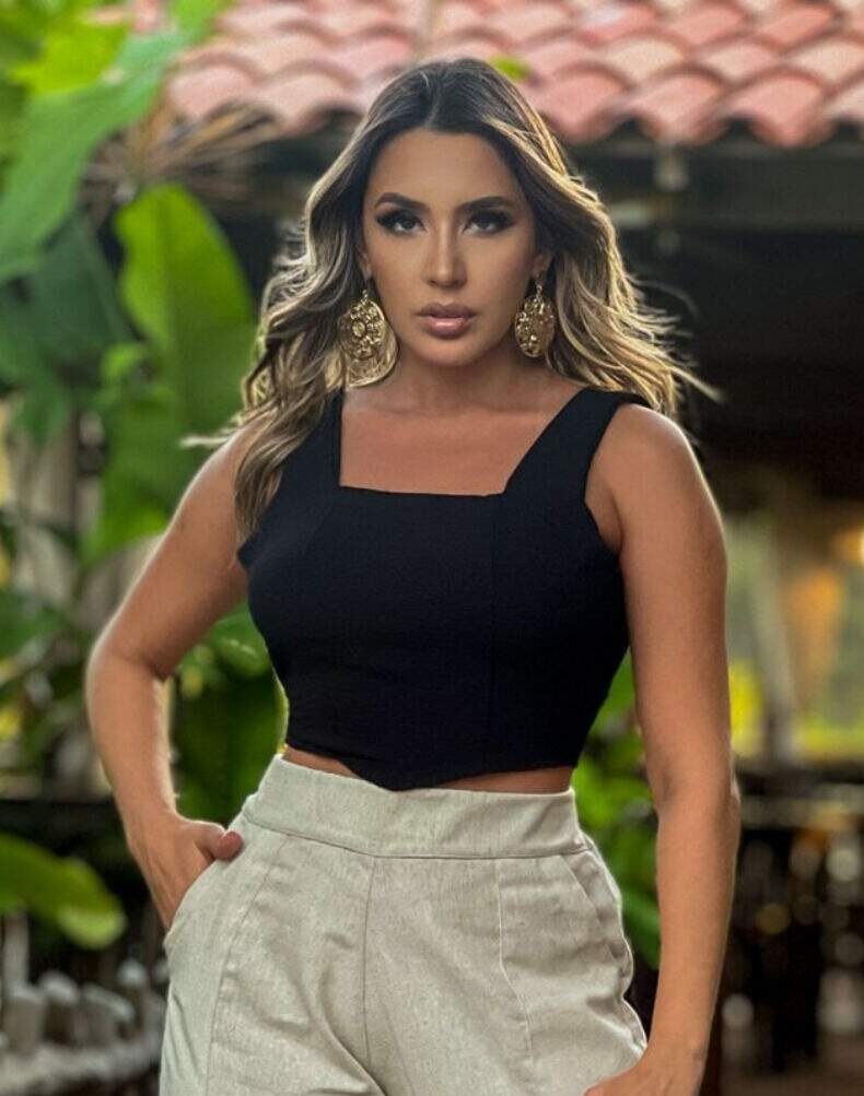 Cropped duna Ref 901 preto