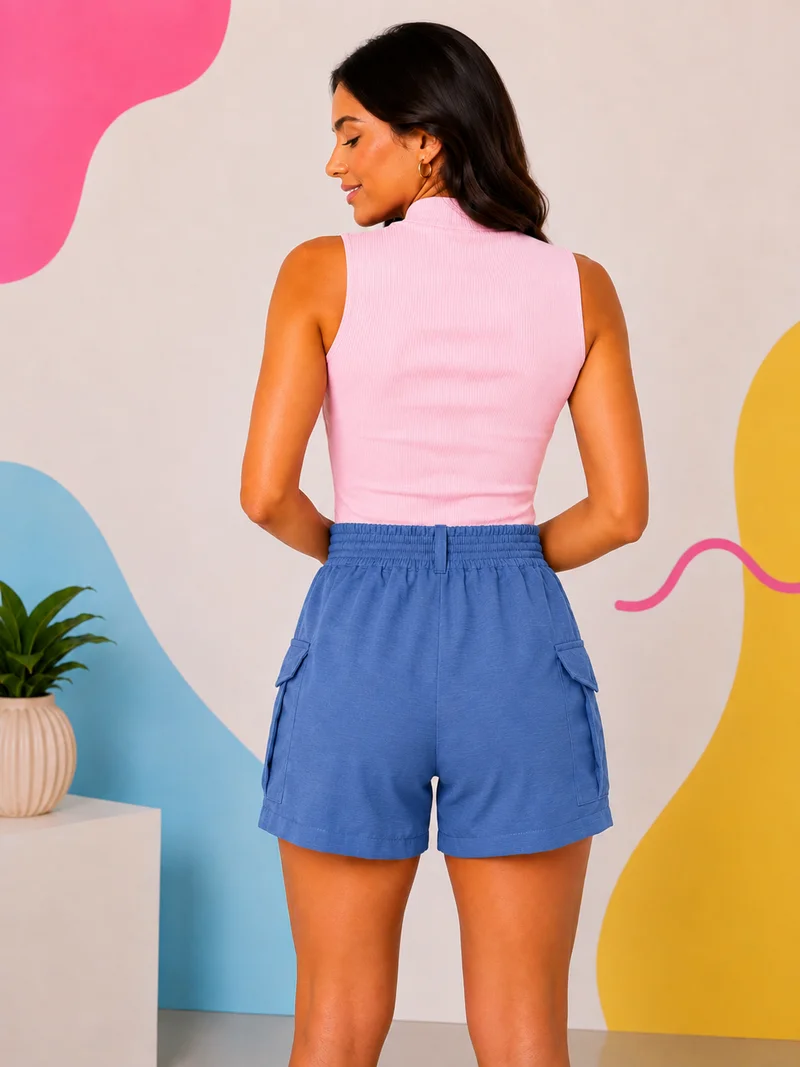 Short cargo ref 208 jeans — vista 2